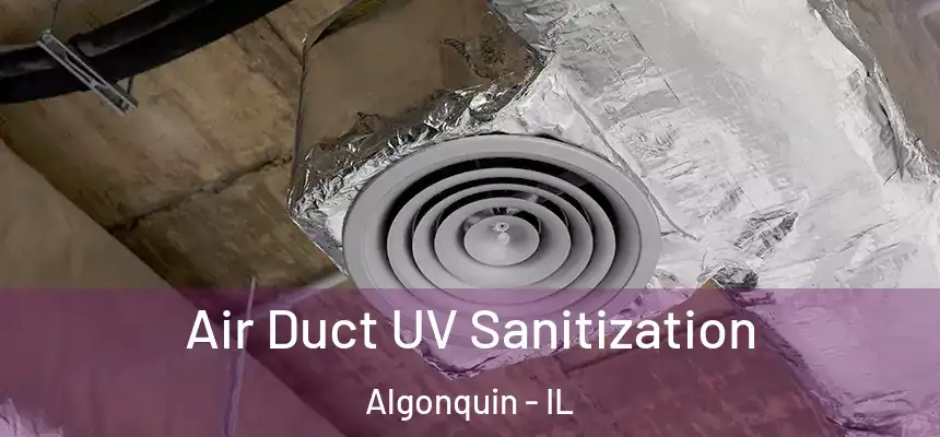 Air Duct UV Sanitization Algonquin - IL