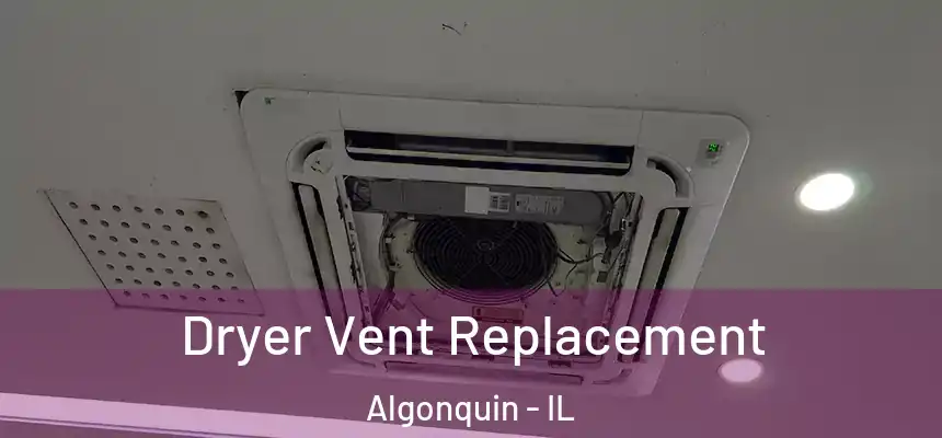  Dryer Vent Replacement Algonquin - IL