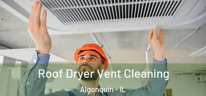 Roof Dryer Vent Cleaning Algonquin - IL