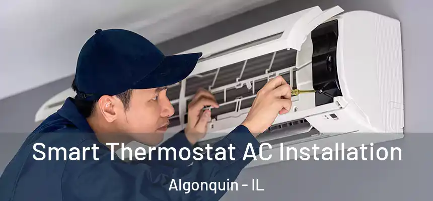  Smart Thermostat AC Installation Algonquin - IL